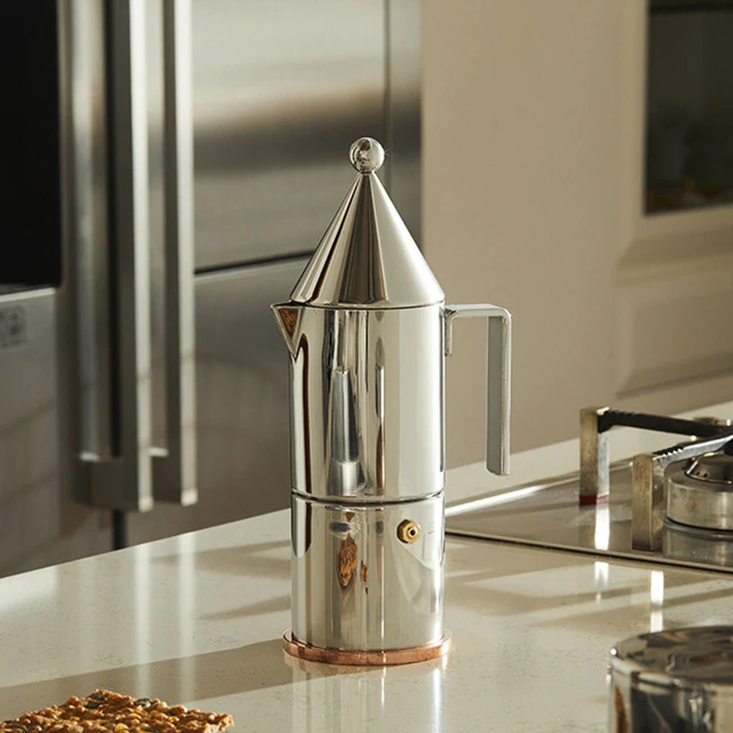 Alessi Espressokocher La Conica für 3 Tassen, 0,15l Kaffeekanne