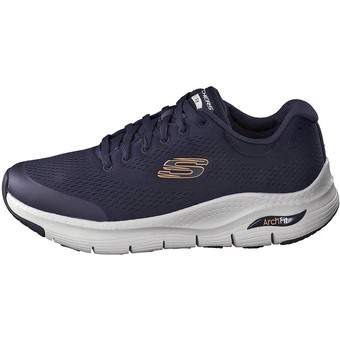 Skechers Arch Fit Sneaker in blau