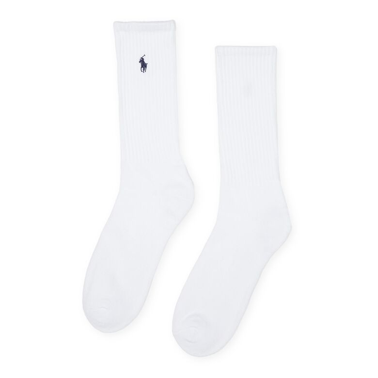 Polo Ralph Lauren Crew Socks (6 Pack) white