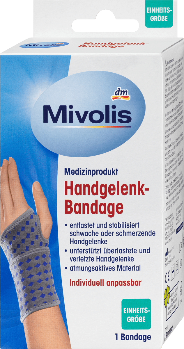 Handgelenk-Bandage, 1 St