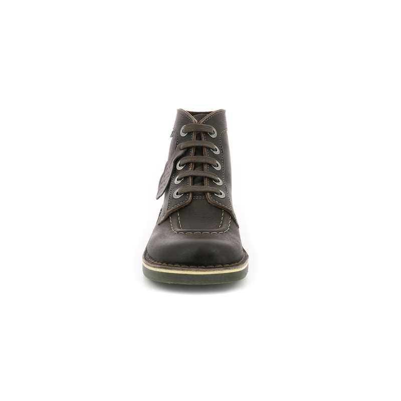 Bottillons cuir Kick Col