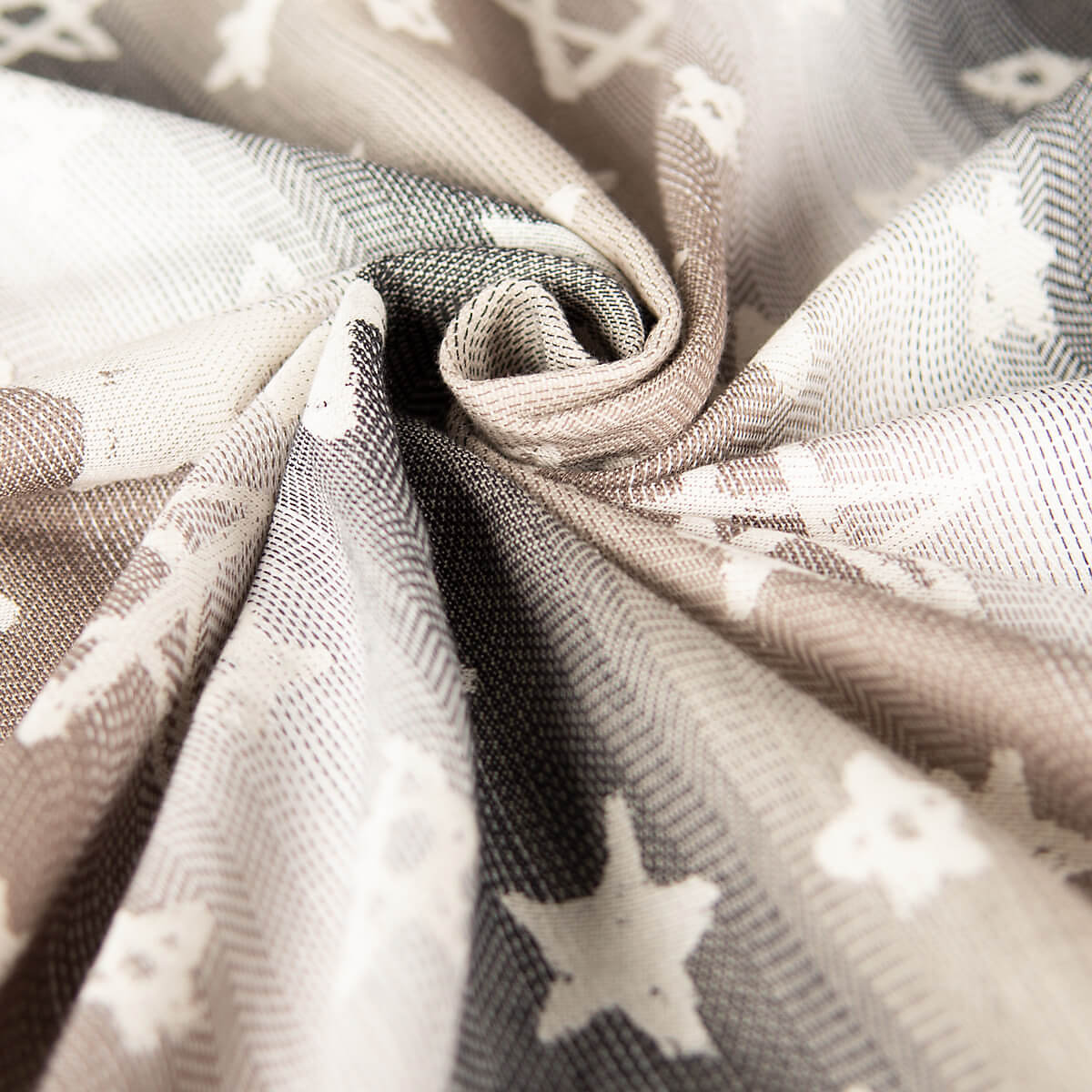 Gewebtes Babytragetuch (kbA) Singapur grey