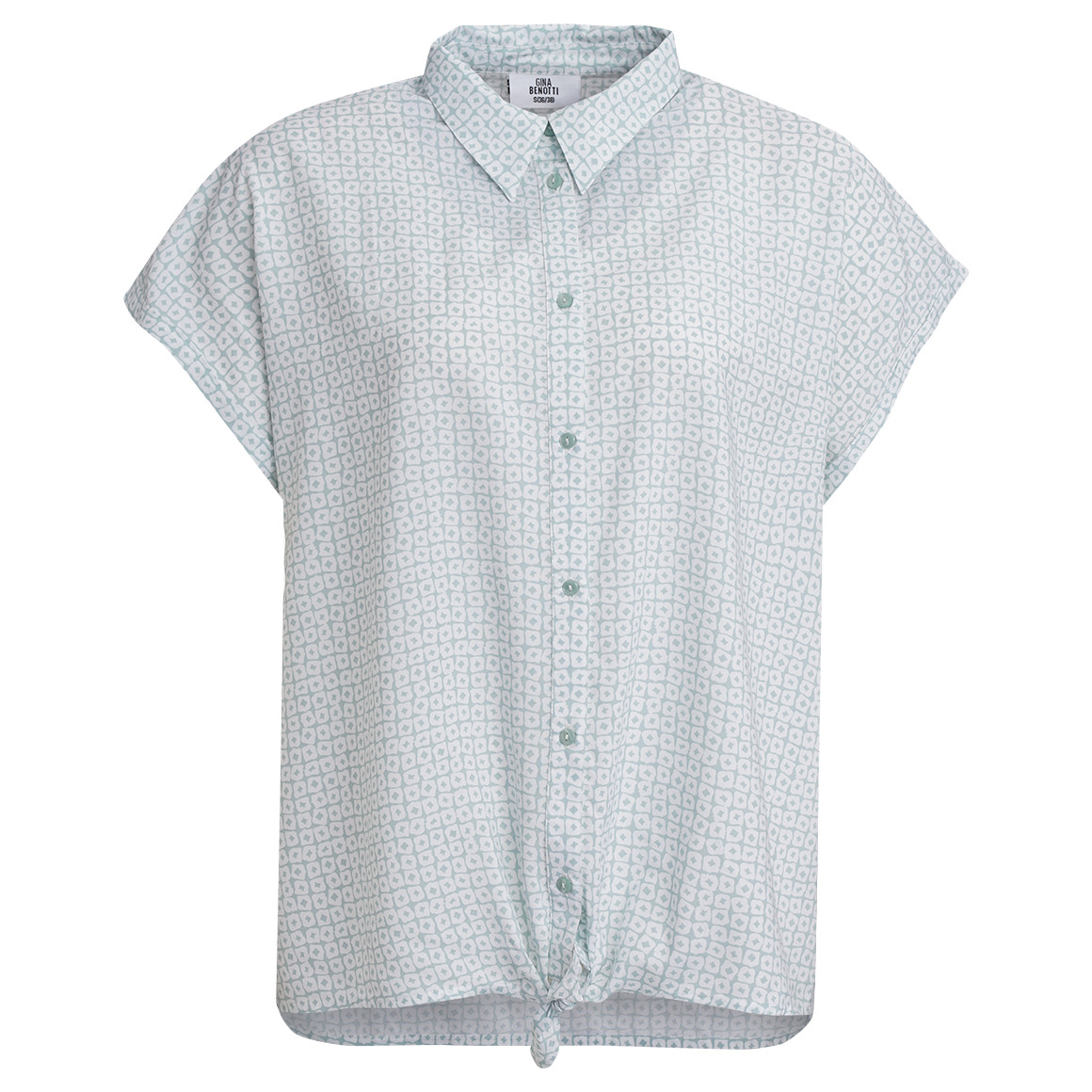Damen Bluse mit Knotendetail