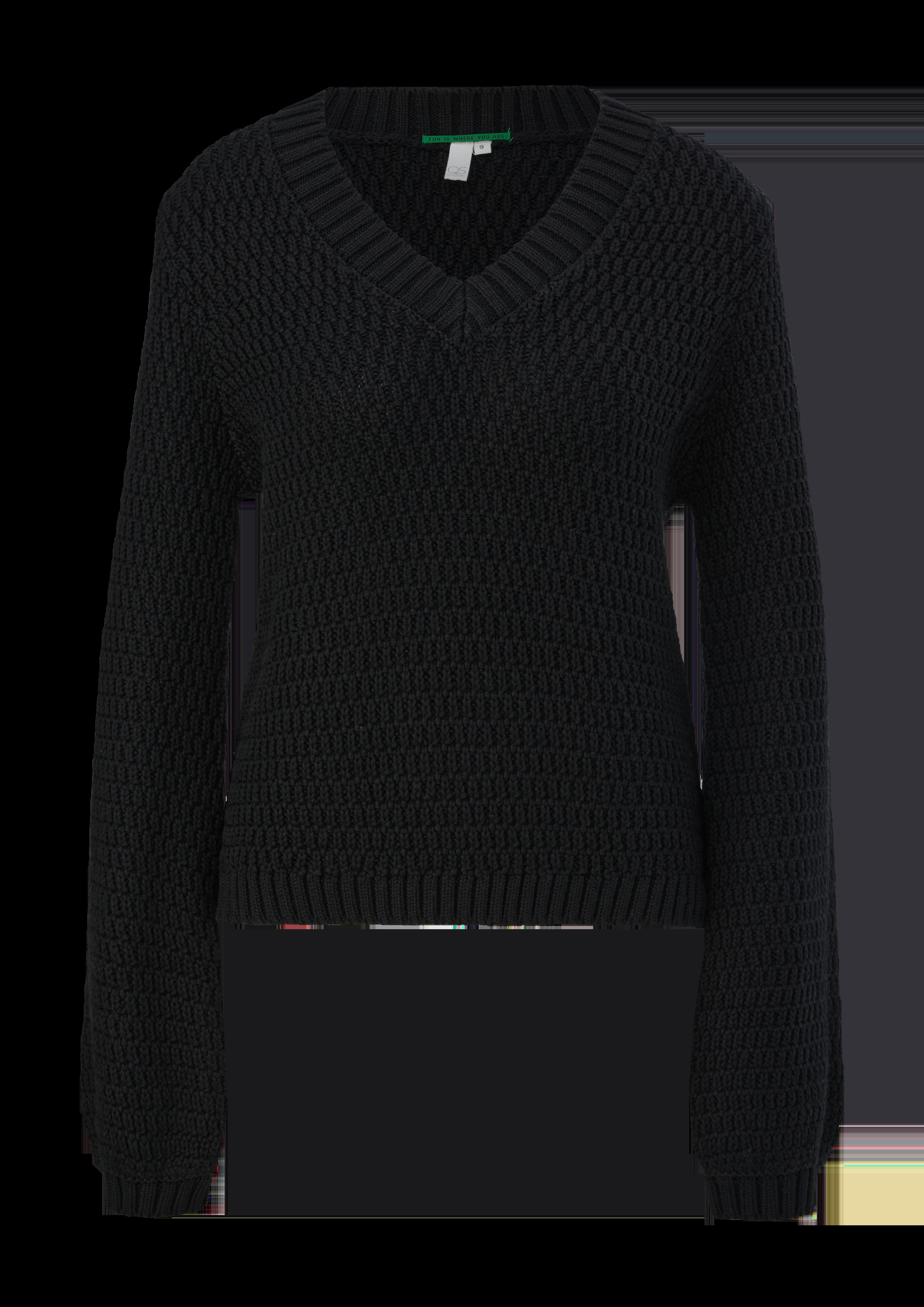 Strickpullover mit V-Ausschnitt  2119040-9999