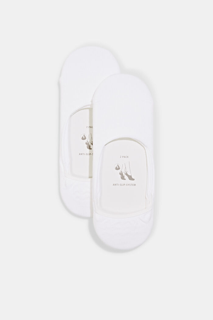 2er-Pack Füßlinge mit Anti-Slip-System