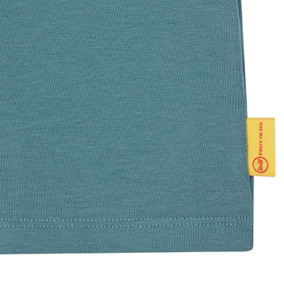 T-Shirt kurzarm, mittelblau