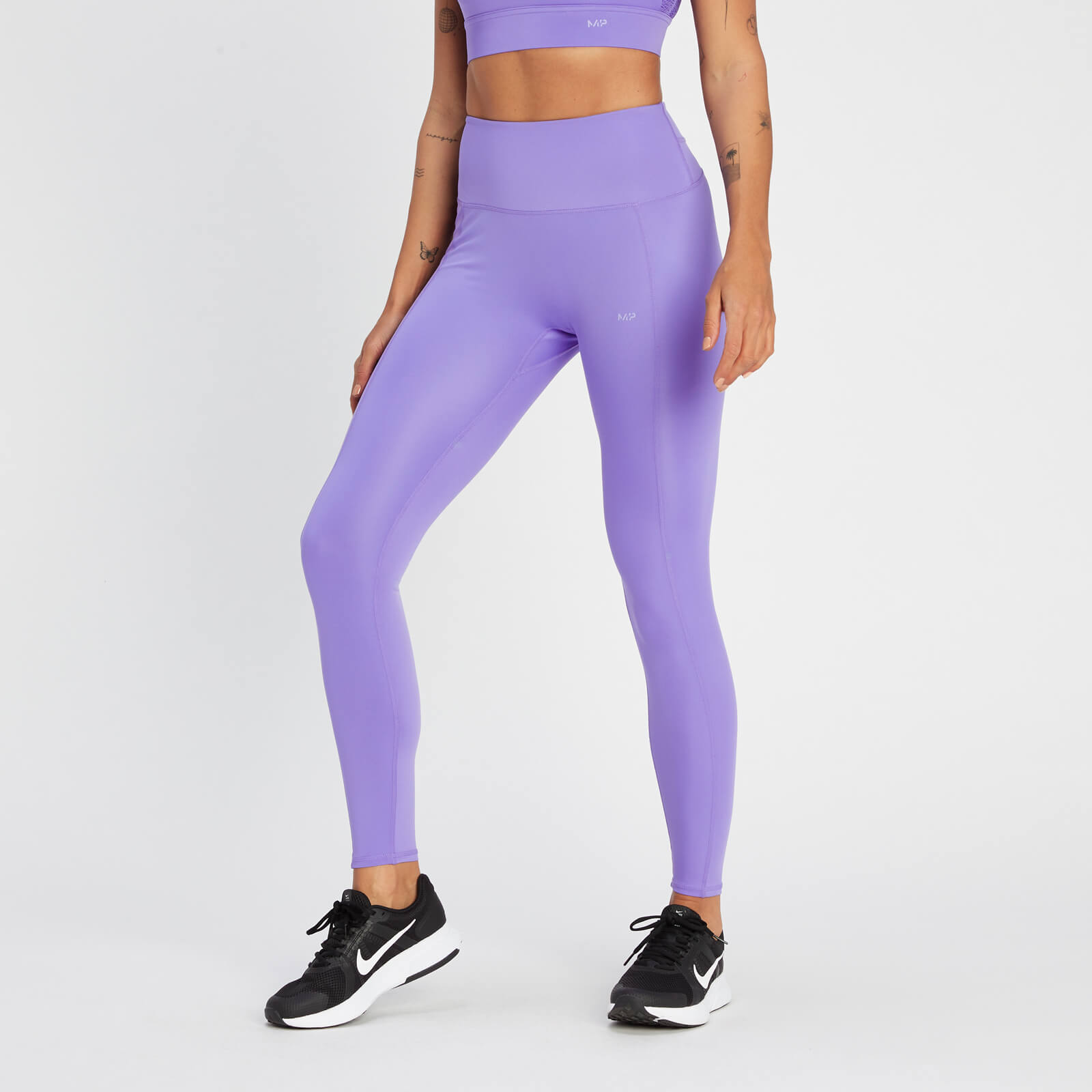 Legging réversible MP Tempo pour femmes – Violet paisley