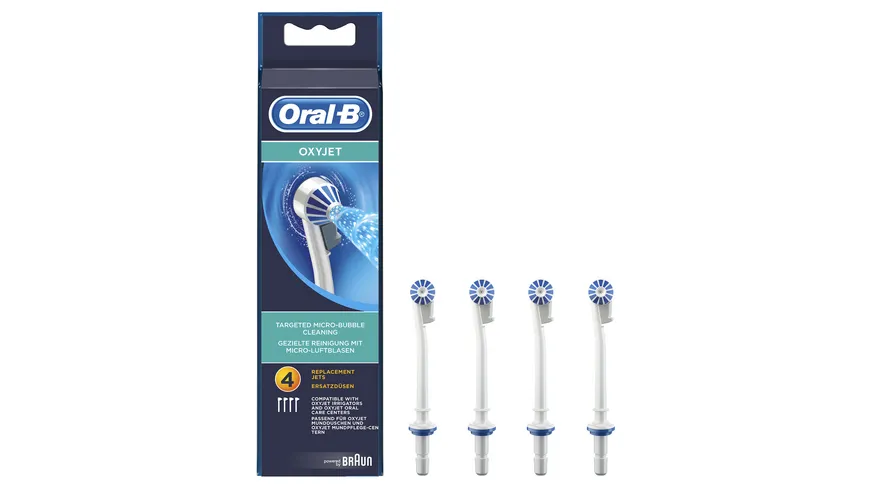 Oral-B Ersatzdüsen OxyJet 4er