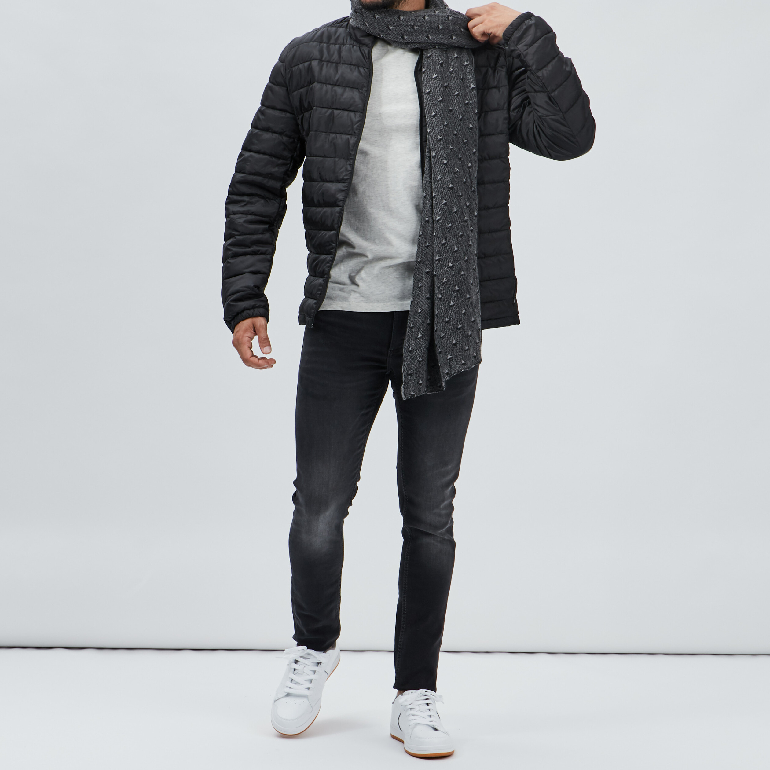 T-shirt manches courtes poche plaquée ecru homme | La Halle