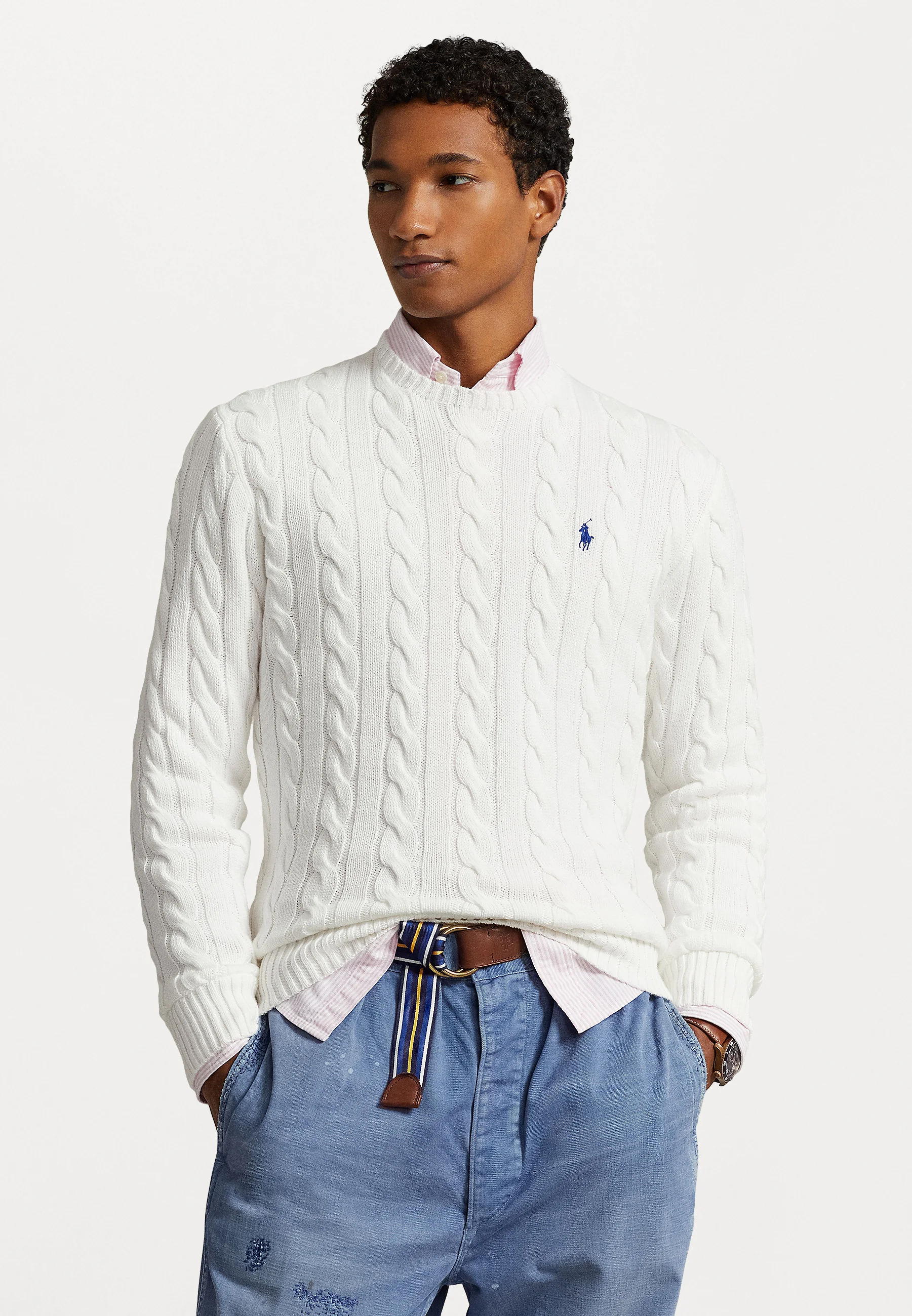 Polo Ralph Lauren DRIVER MANGA LARGA - Suéter