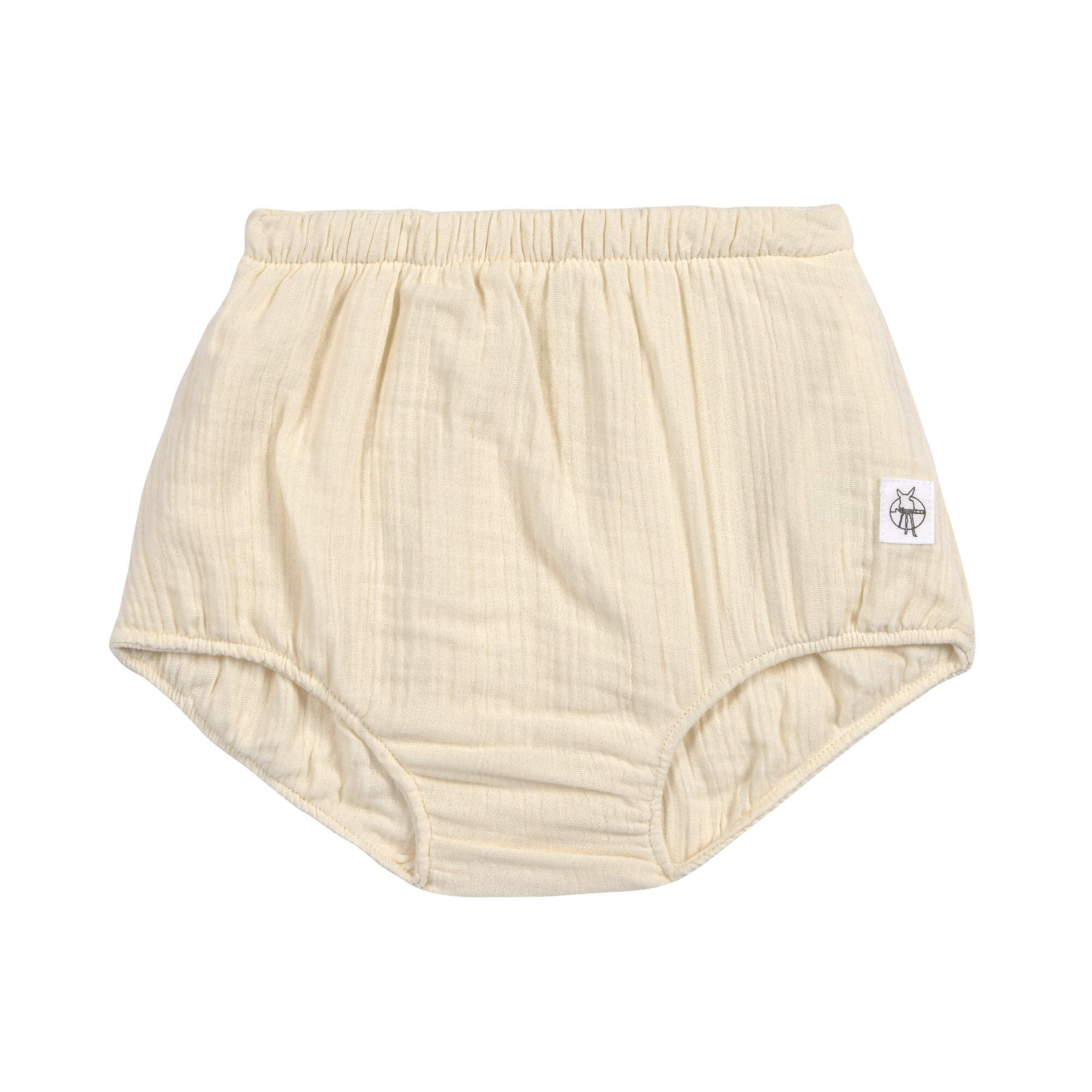 Musselin Baby Hose - Bio Baumwolle, Hellgelb