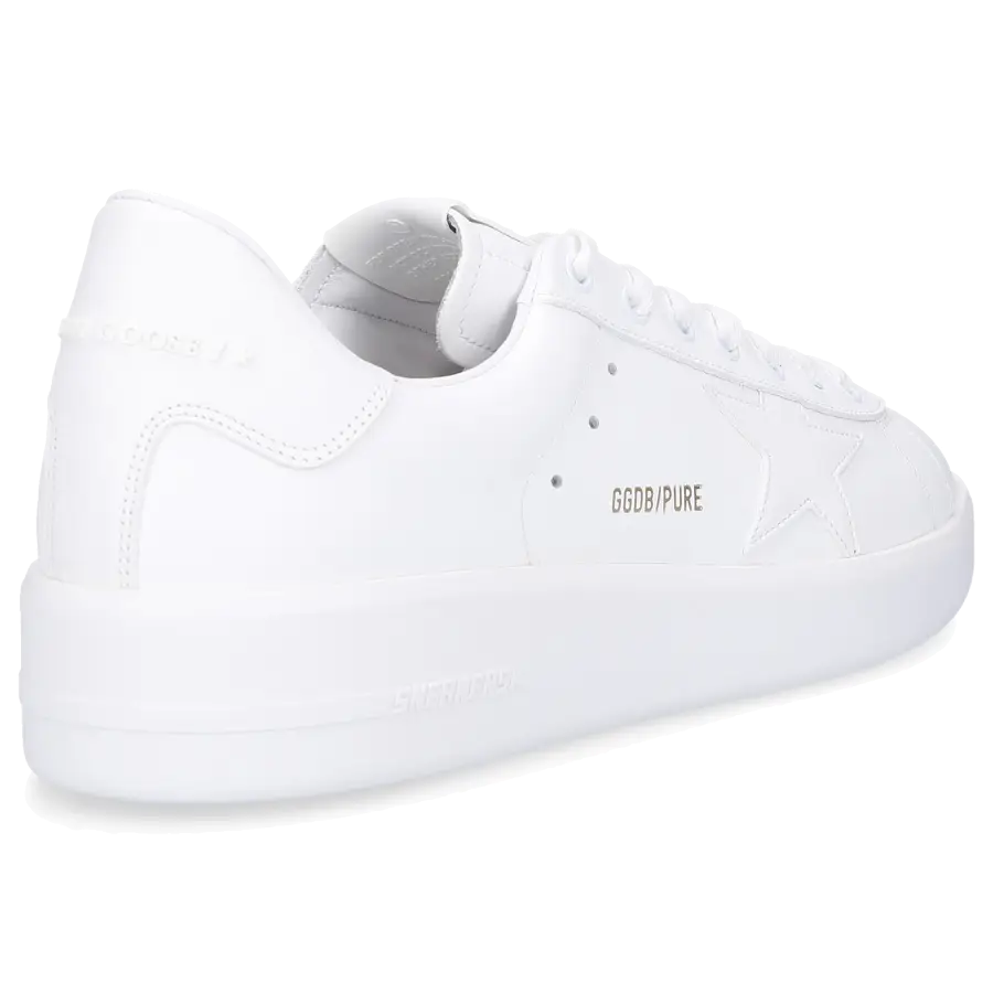 Golden Goose - Sneaker low PURE-STAR Kalbsleder - weiß