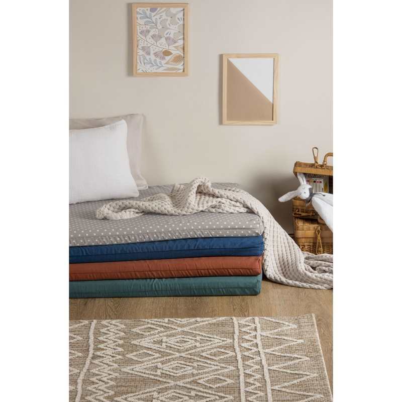 Matelas de voyage roulé pour bébé 60x120 cm