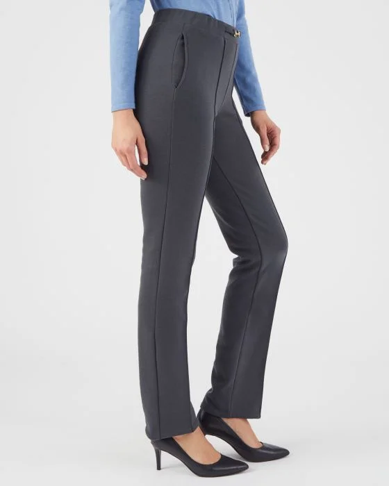 Pantalon droit maille milano chaude Thermolactyl