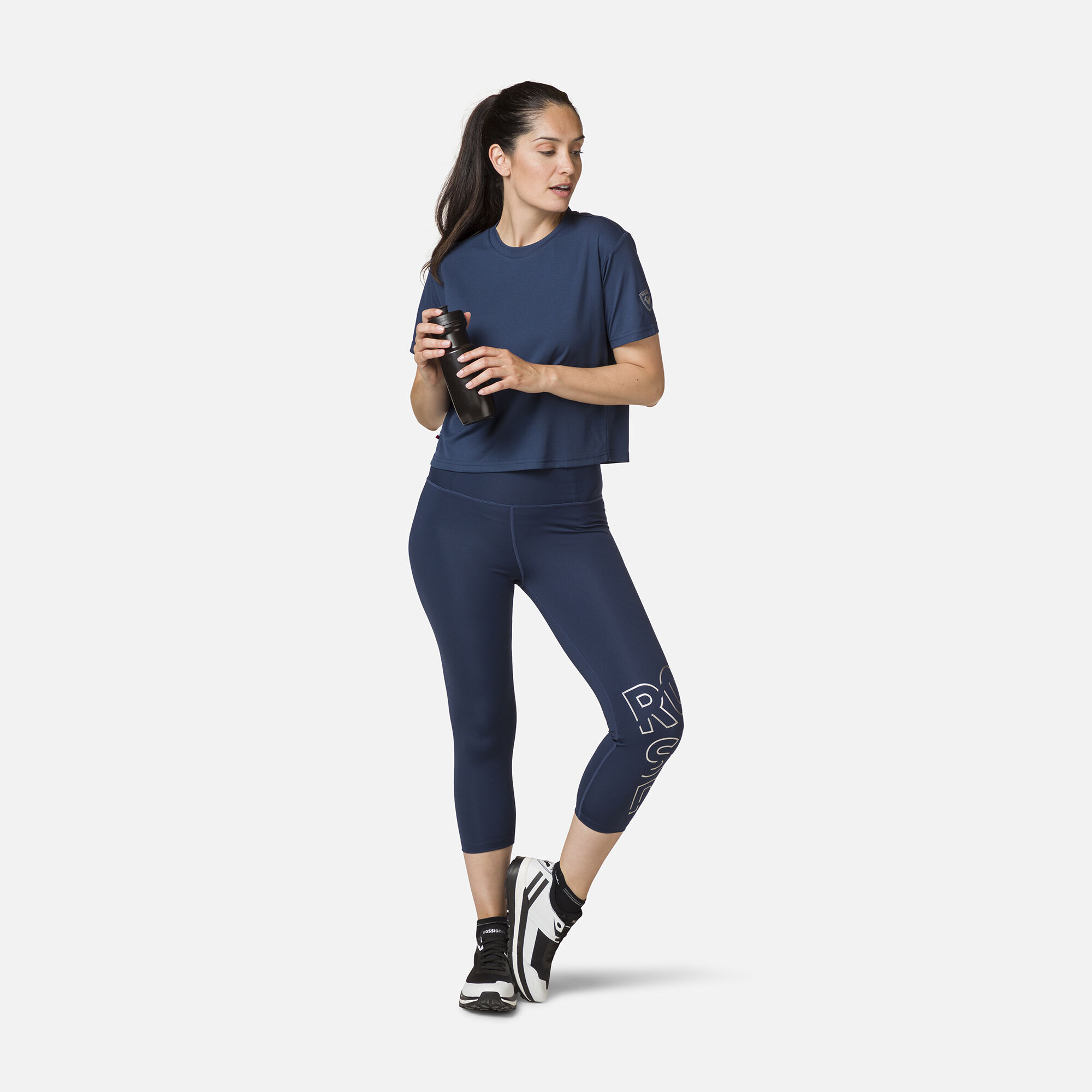 Legging de running 3/4 femme