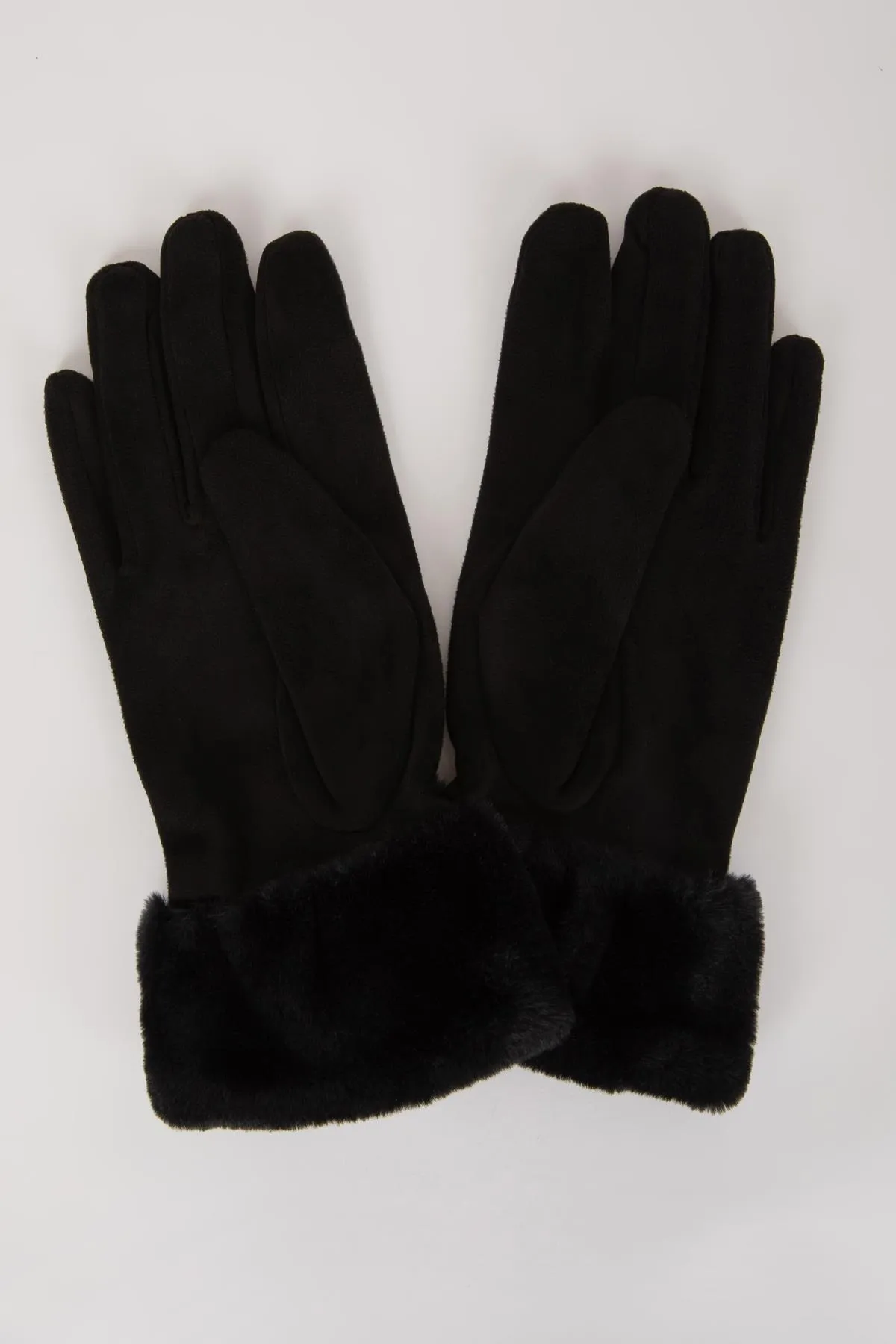 DeFacto  Handschuhe - Schwarz - Unifarben