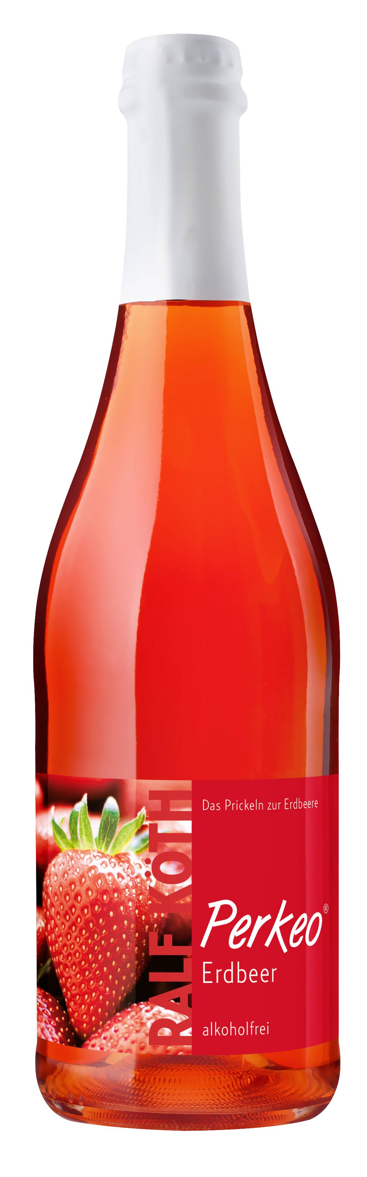 Wein & Secco Köth Perkeo Erdbeer - Secco Alkoholfrei