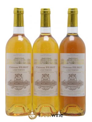 Château Filhot 2ème Grand Cru Classé  1997 - Lot de 3 Bouteilles
