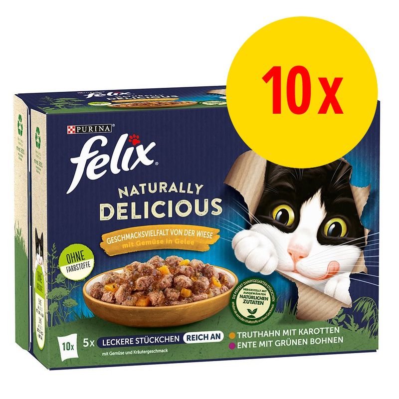 Felix Naturally Delicious 10 x 80 g zu TOP-Preisen