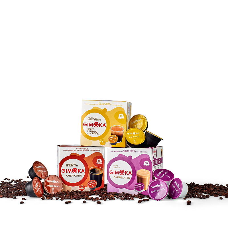 Gimoka Kaffekapsler 16-pk Gimoka Americano