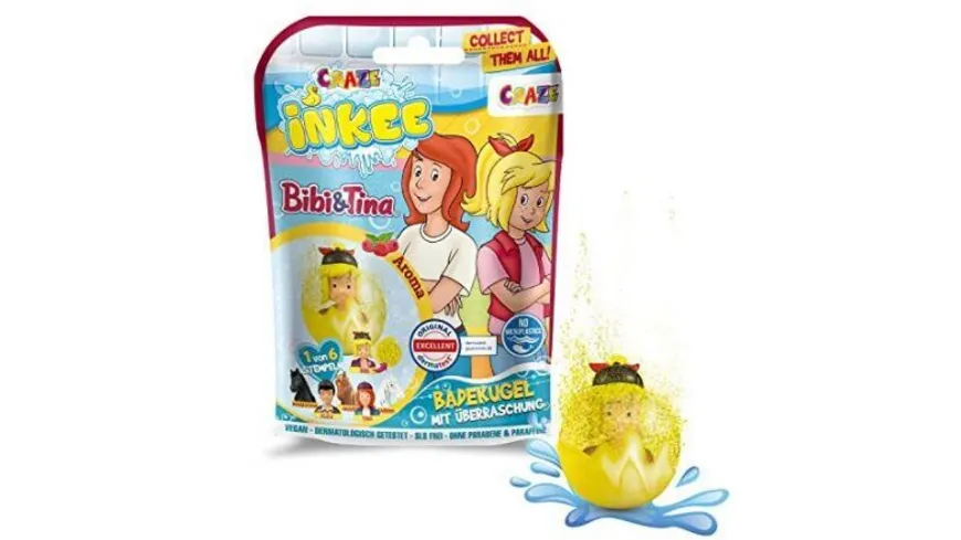 Badekugel Bibi & Tina mit Überraschung 80 g