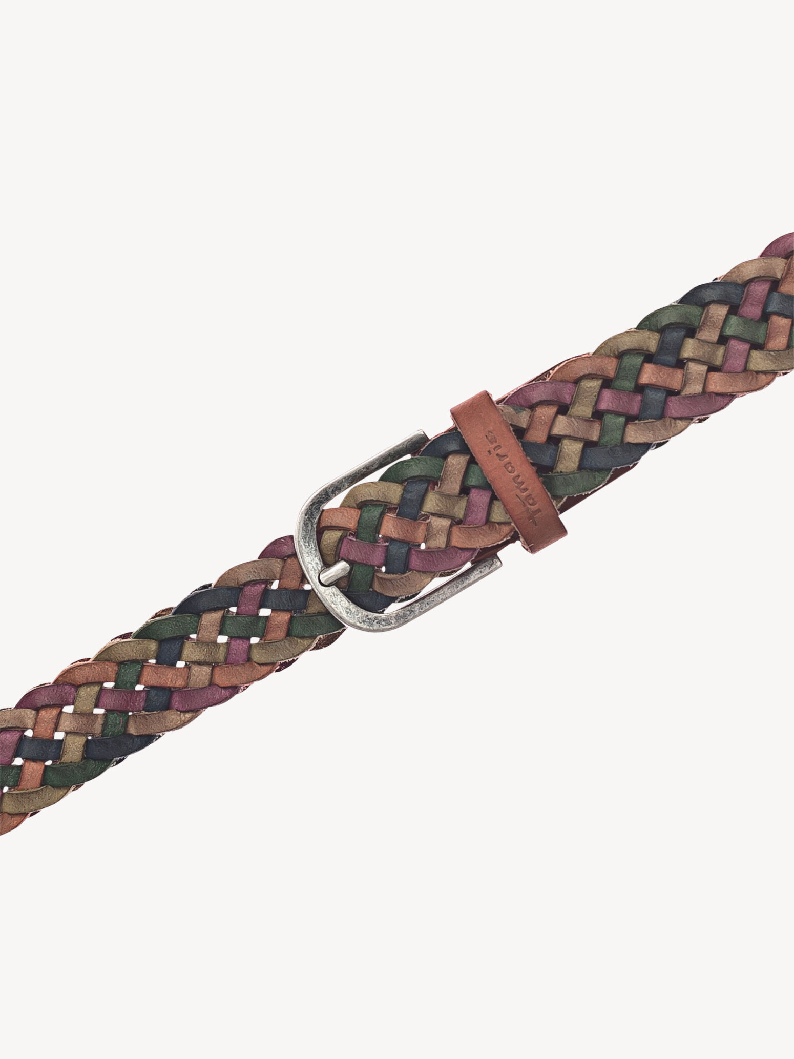 Ceinture en cuir - multicolore