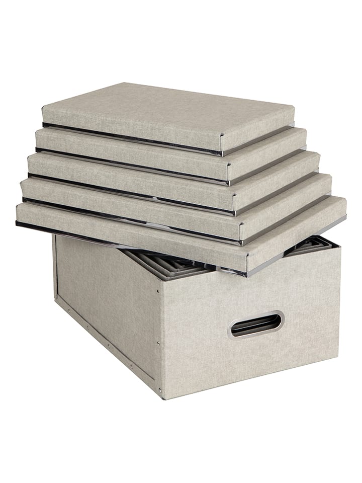BigsoBox 5er-Set: Aufbewahrungsboxen 