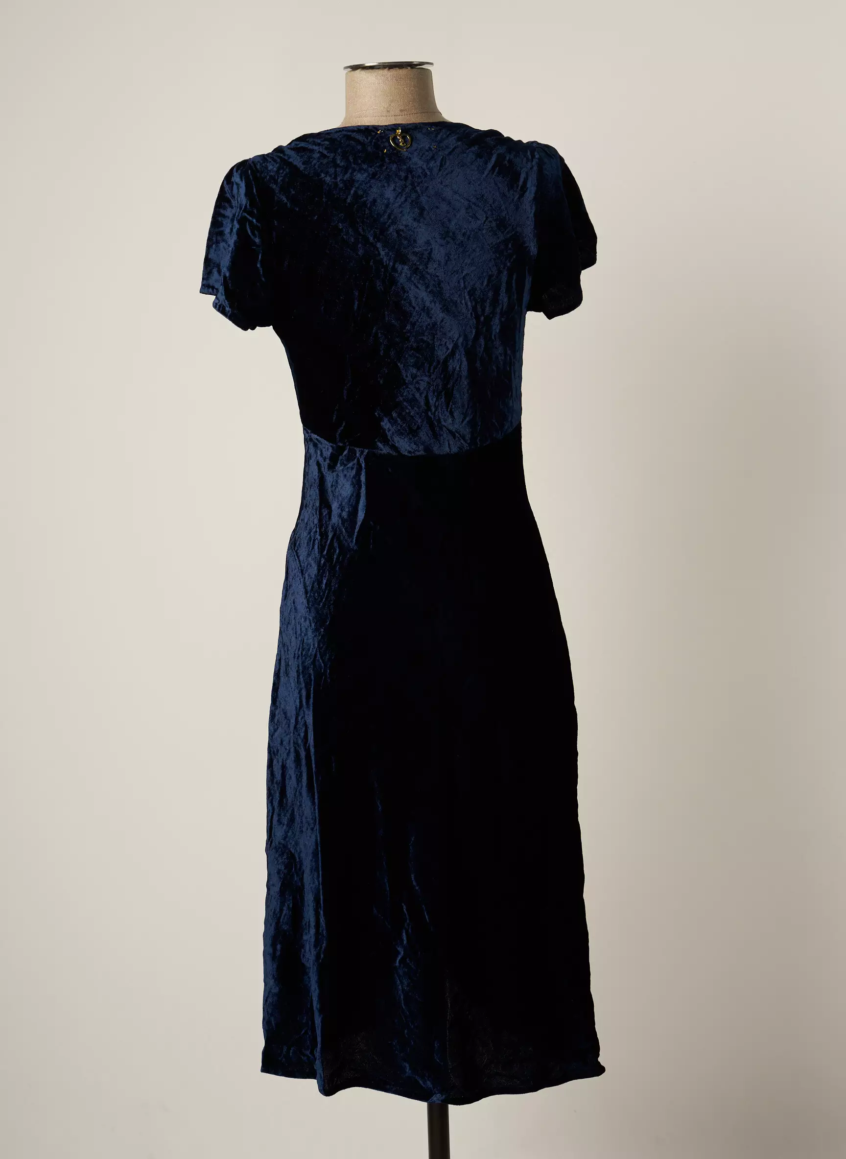 Mine De Rien Robes Mi Longues Femme couleur bleu