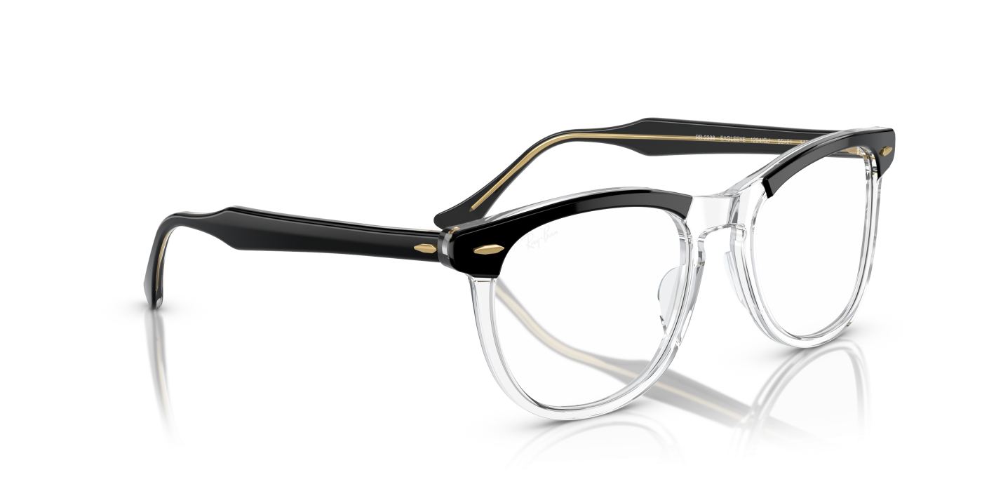 TRANZIȚII EAGLE EYE? - Negru lucios pe transparent/verde