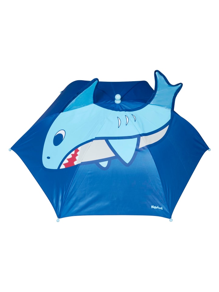 Playshoes Regenschirm Hai in Blau günstig kaufen onesize