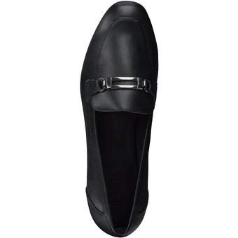 Marco Tozzi Slipper in schwarz