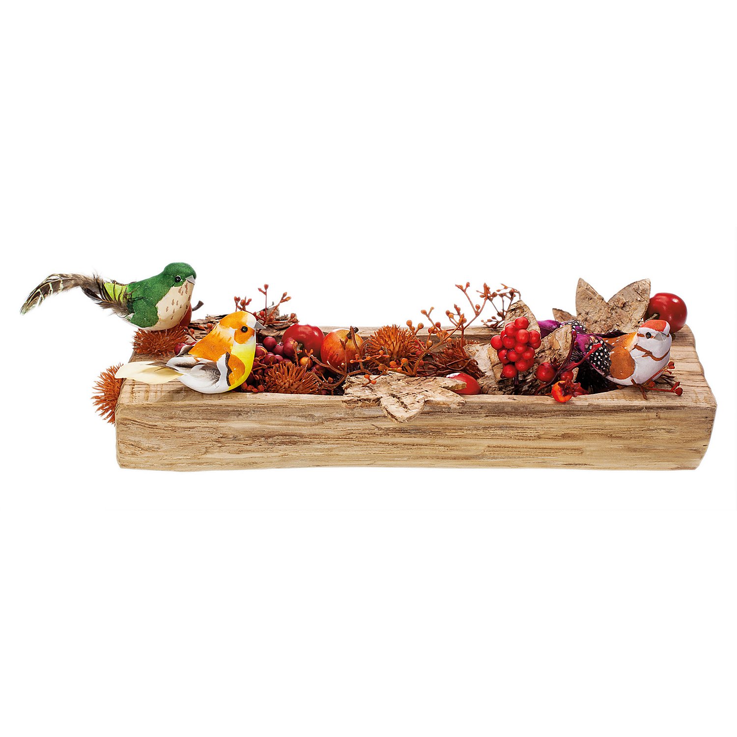 Distelzweig, rot-braun, 90 cm