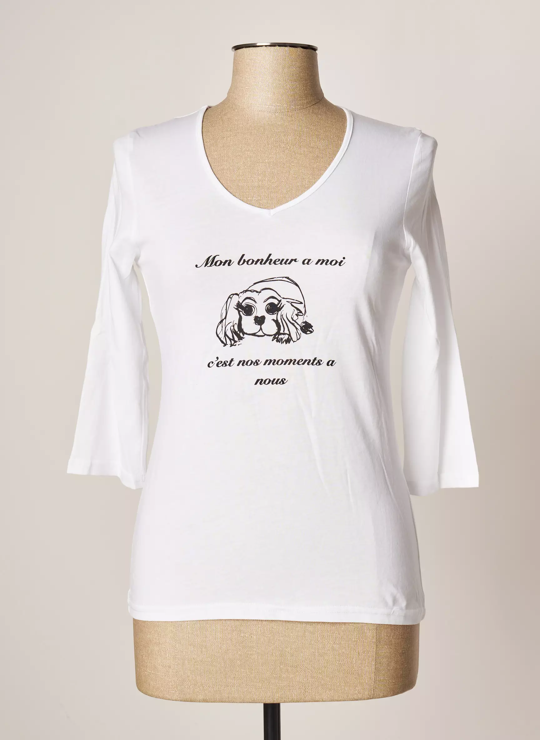 Les Bonheurs De Sophie Tops Femme couleur blanc
