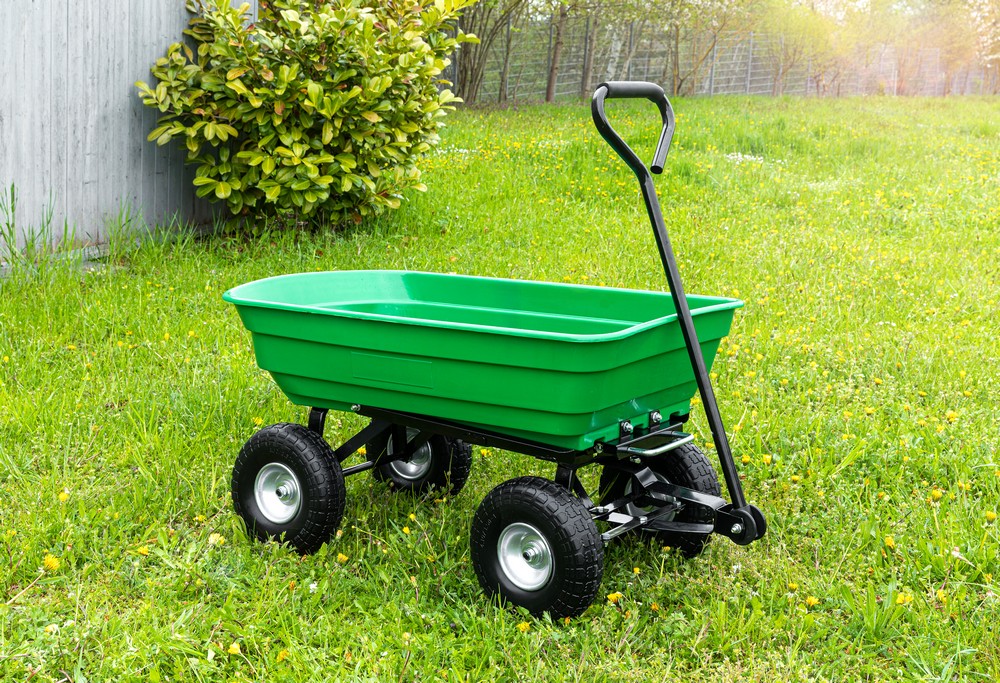 Powertec Garden Gartenwagen 75L