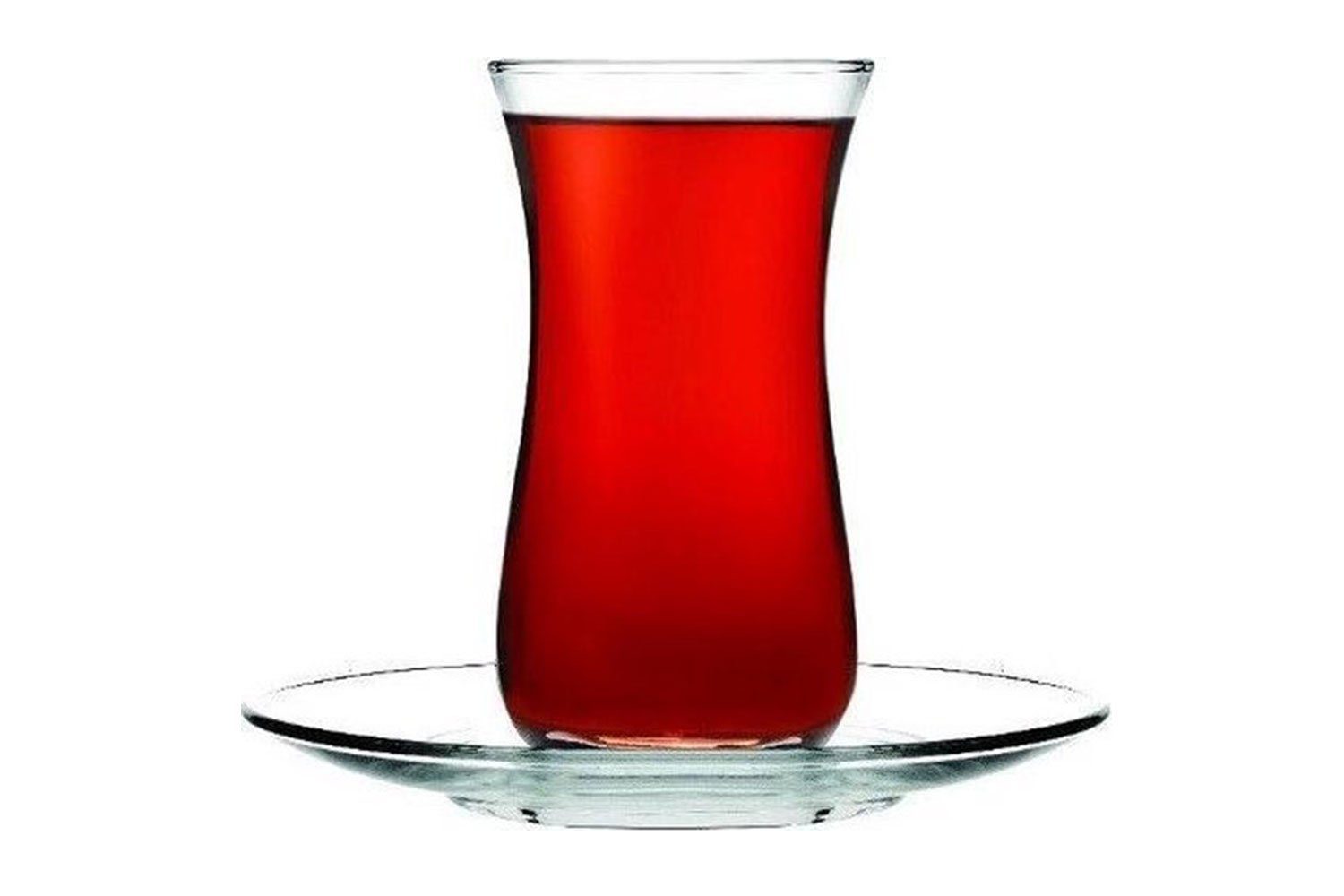 Pasabahce Gläser-Set Fit, Glas, Teeglas Set 12 Teilig, Spülmaschinengeeignet