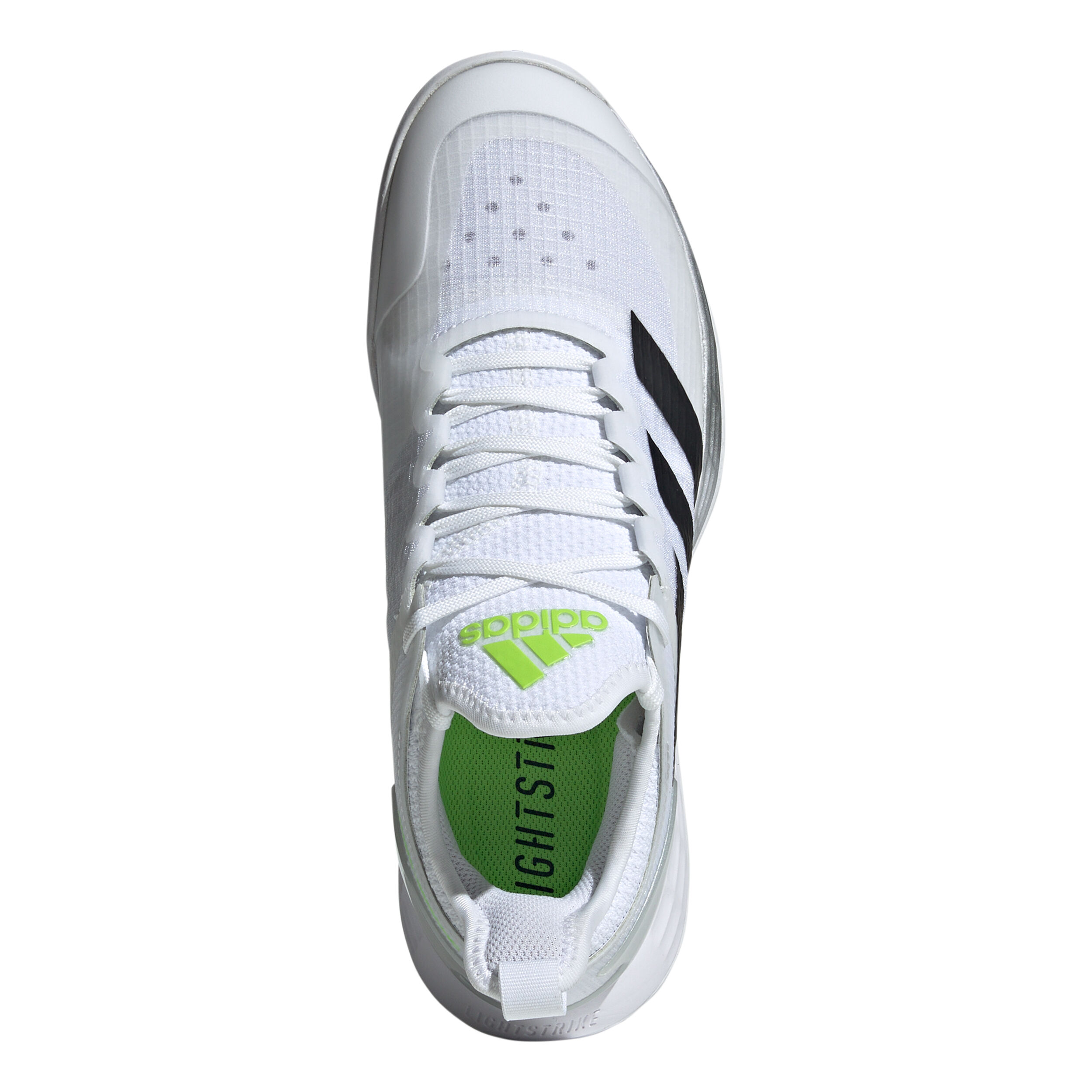 Adizero Ubersonic 4 Rasenschuh Damen - Weiß, Schwarz