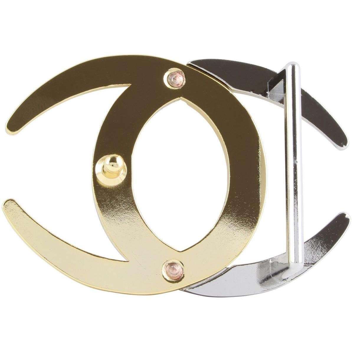 BELTINGER Gürtelschnalle Gironde 4,0 cm - Buckle Wechselschließe Gürtelschließe 40mm - Gürtel b