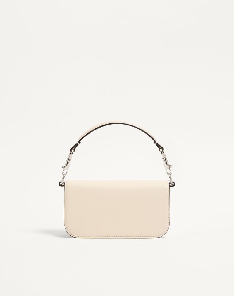 Bolsa de ombro pequena Valentino Garavani Locò com logotipo de joia