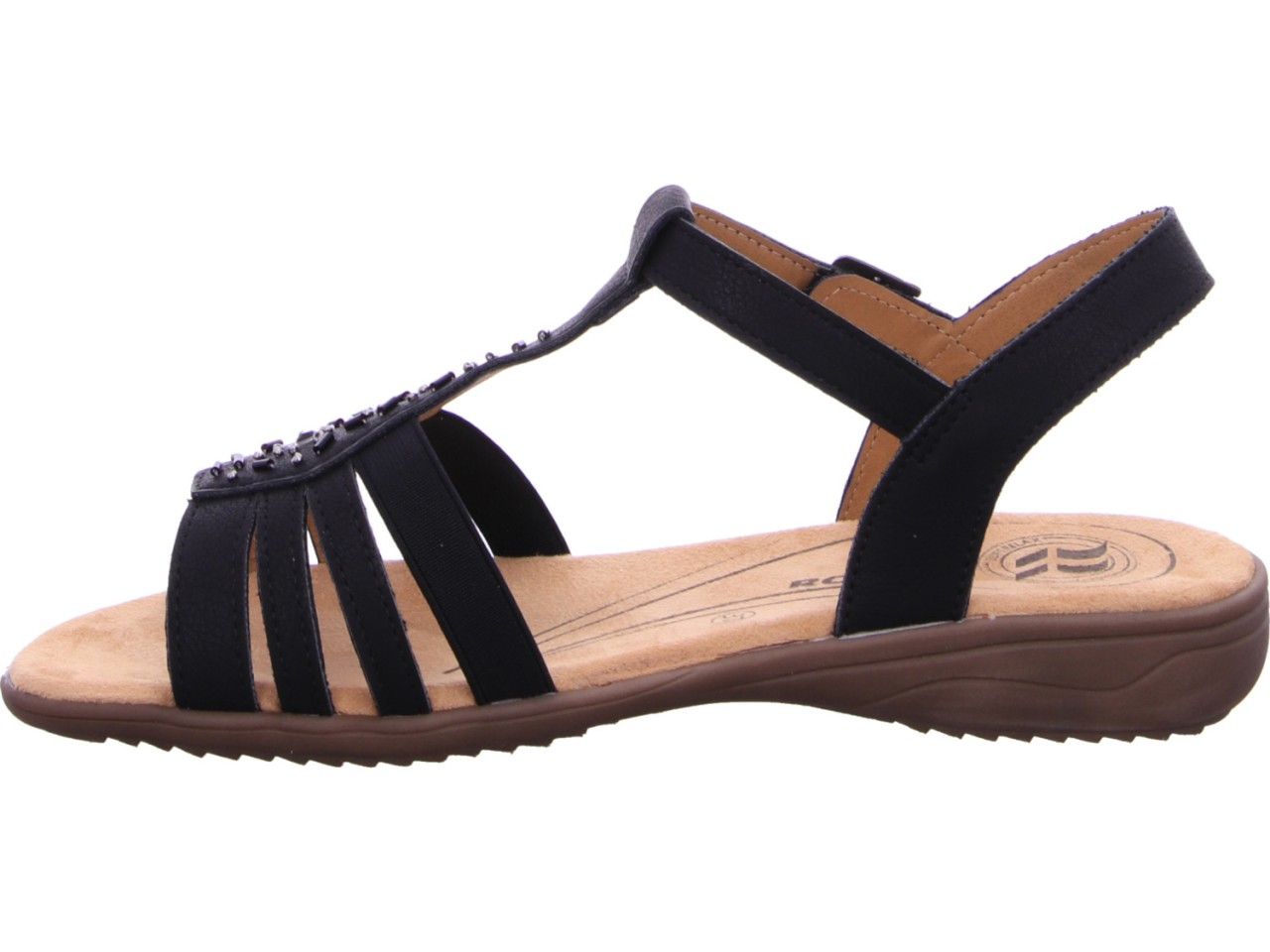 WESTLAND Klassische Sandalen schwarz