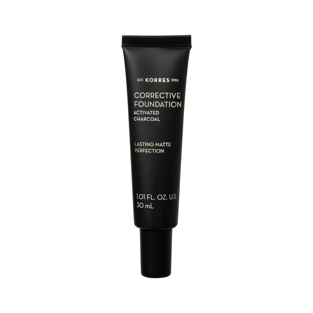 korres Fond de teint correcteur, Charbon ActifSpf15, Teinte 2, 30ml FOND DE TEINT