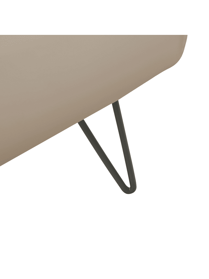 Beliani Doppelbett BETIN in Beige - (W) 220 x (H) 118 x (L) 230 cm günstig kaufen onesize