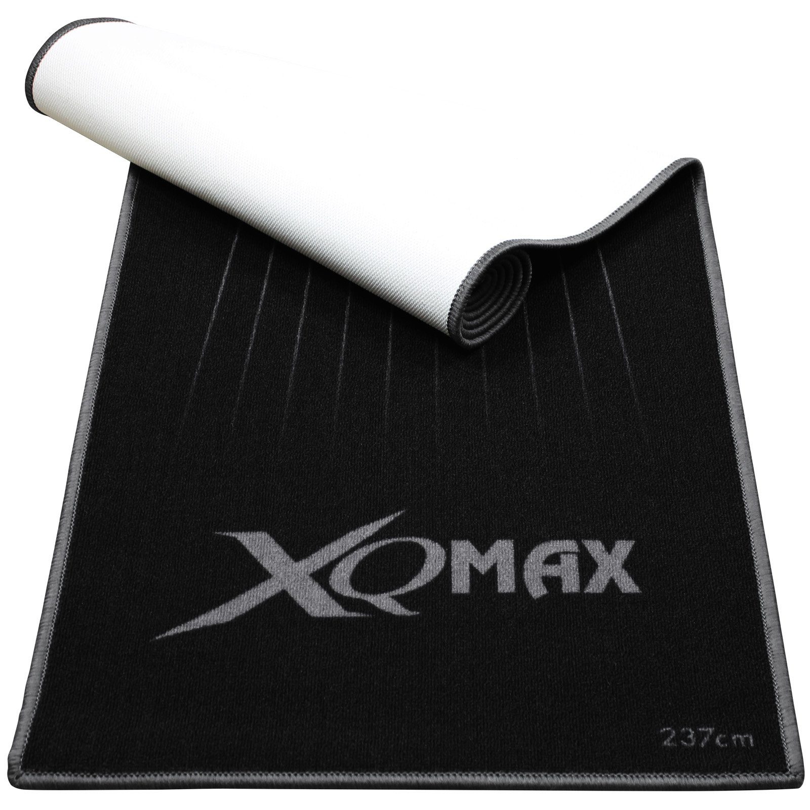 XQMAX Dartmatte XQMAX Dartmatte Turnier-Dartteppich Dartboard 237x80cm Farbwahl Darts, Dartteppich Rutschfest Turnierabstand Turniermatte Steeldart Teppich