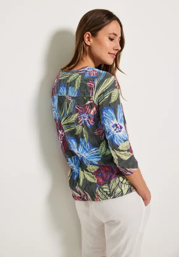 CECIL Blumenprint Crash Shirt