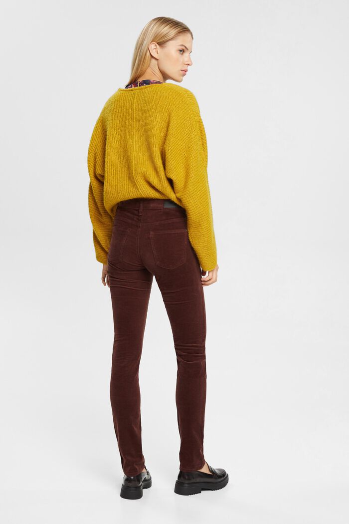 Mid-Rise-Cordhose
