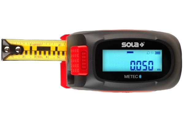 Sola 71510201 METEC Digitalna mjerna traka s laserskim mjeračem udaljenosti