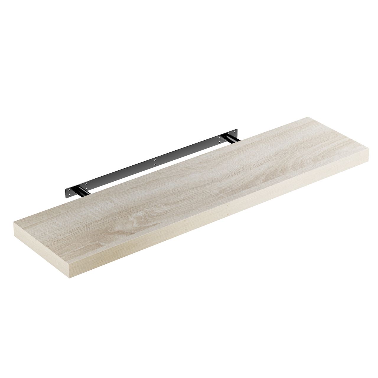 Casaria Wandregal Schweberegal 90cm Eiche   Halterung