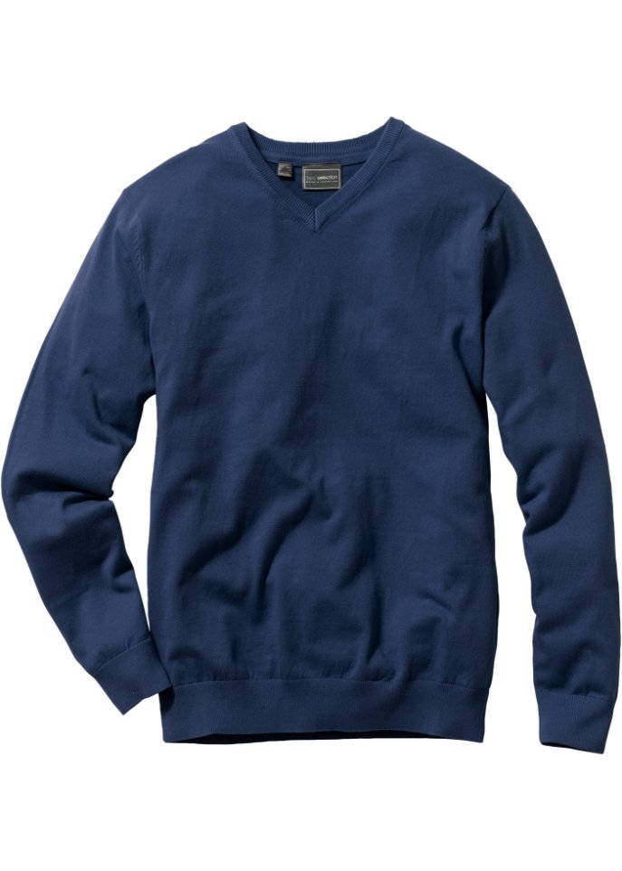 Pullover mit V-Ausschnitt