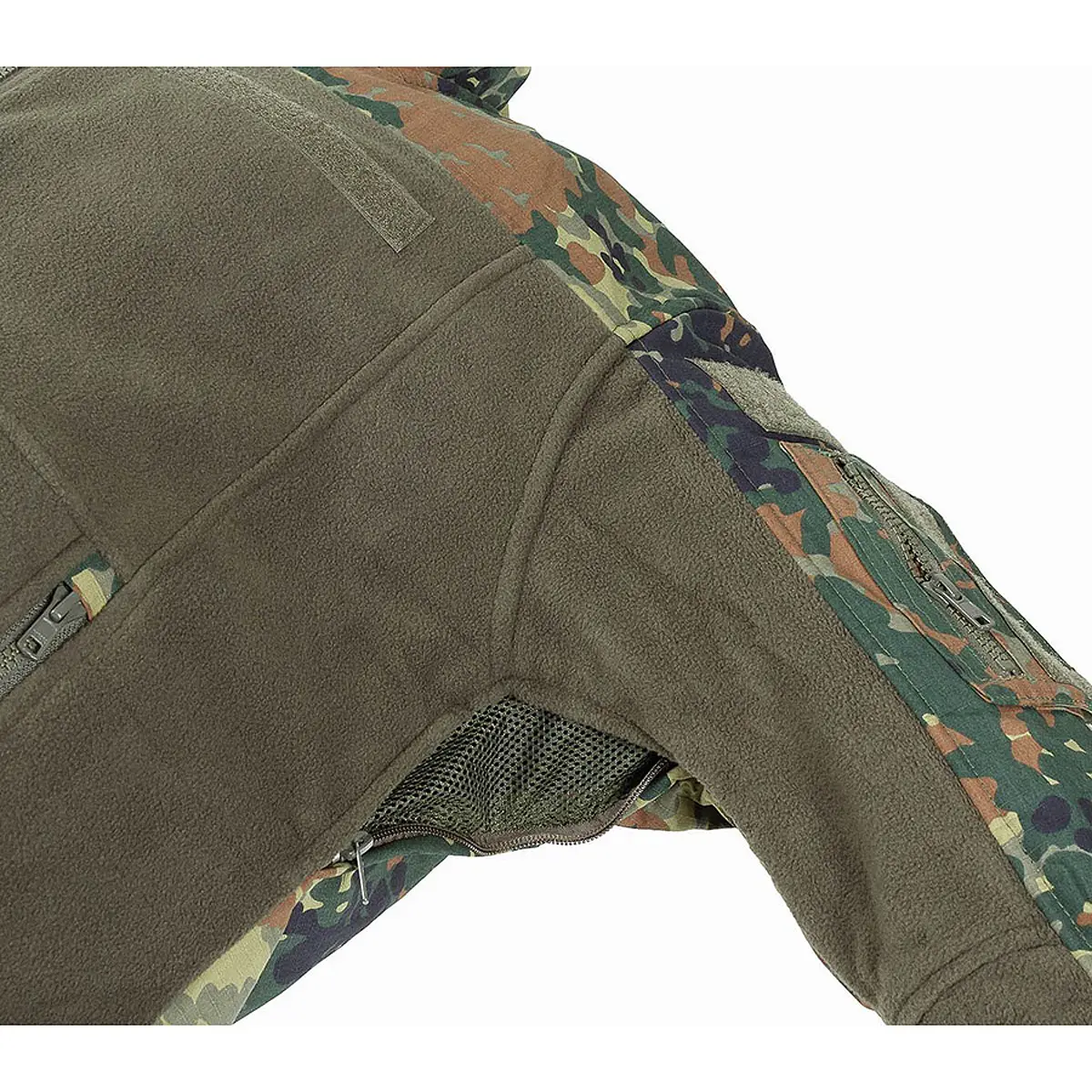 Fleece-Jacke COMBAT flecktarn