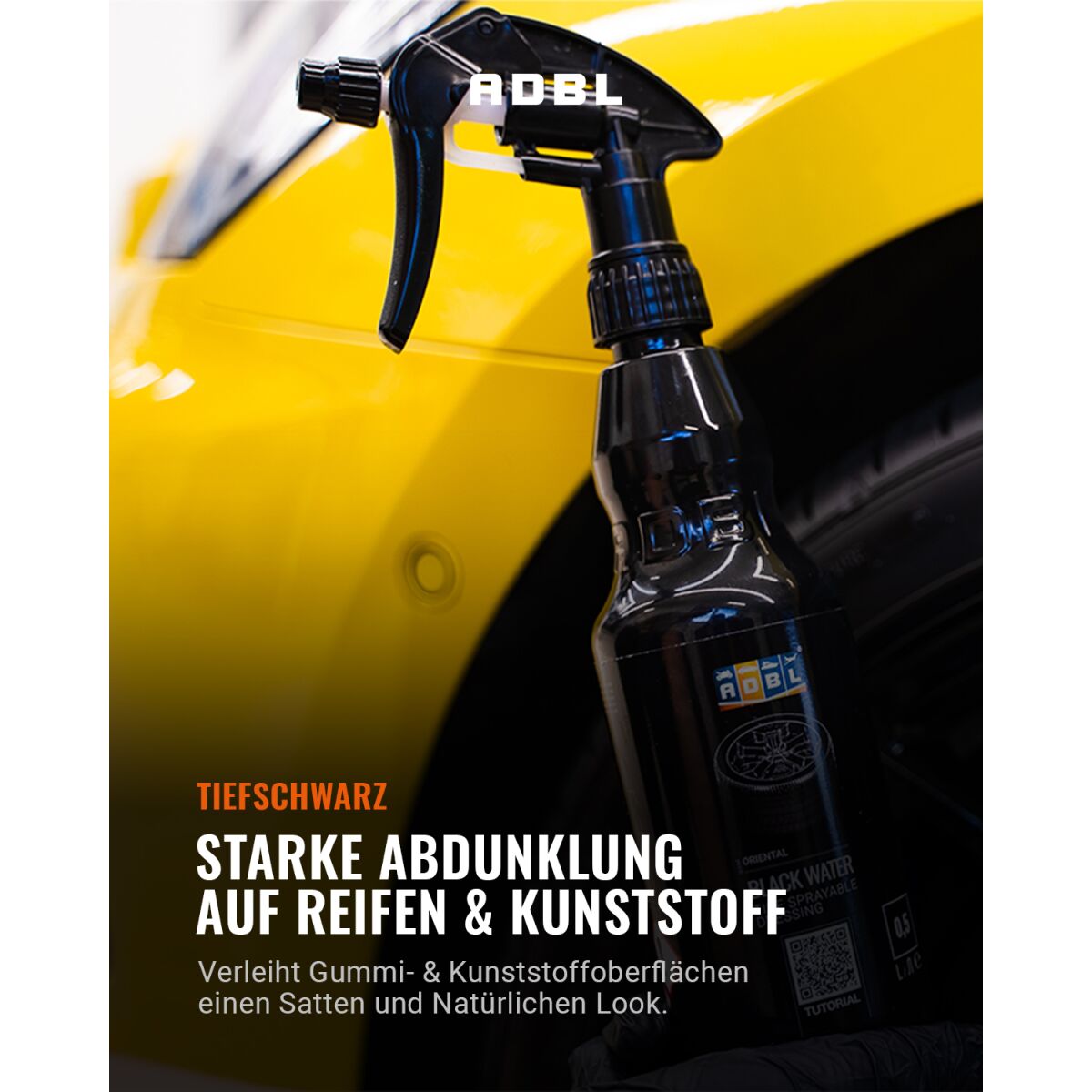 ADBL Black Water Gummipflege 5L