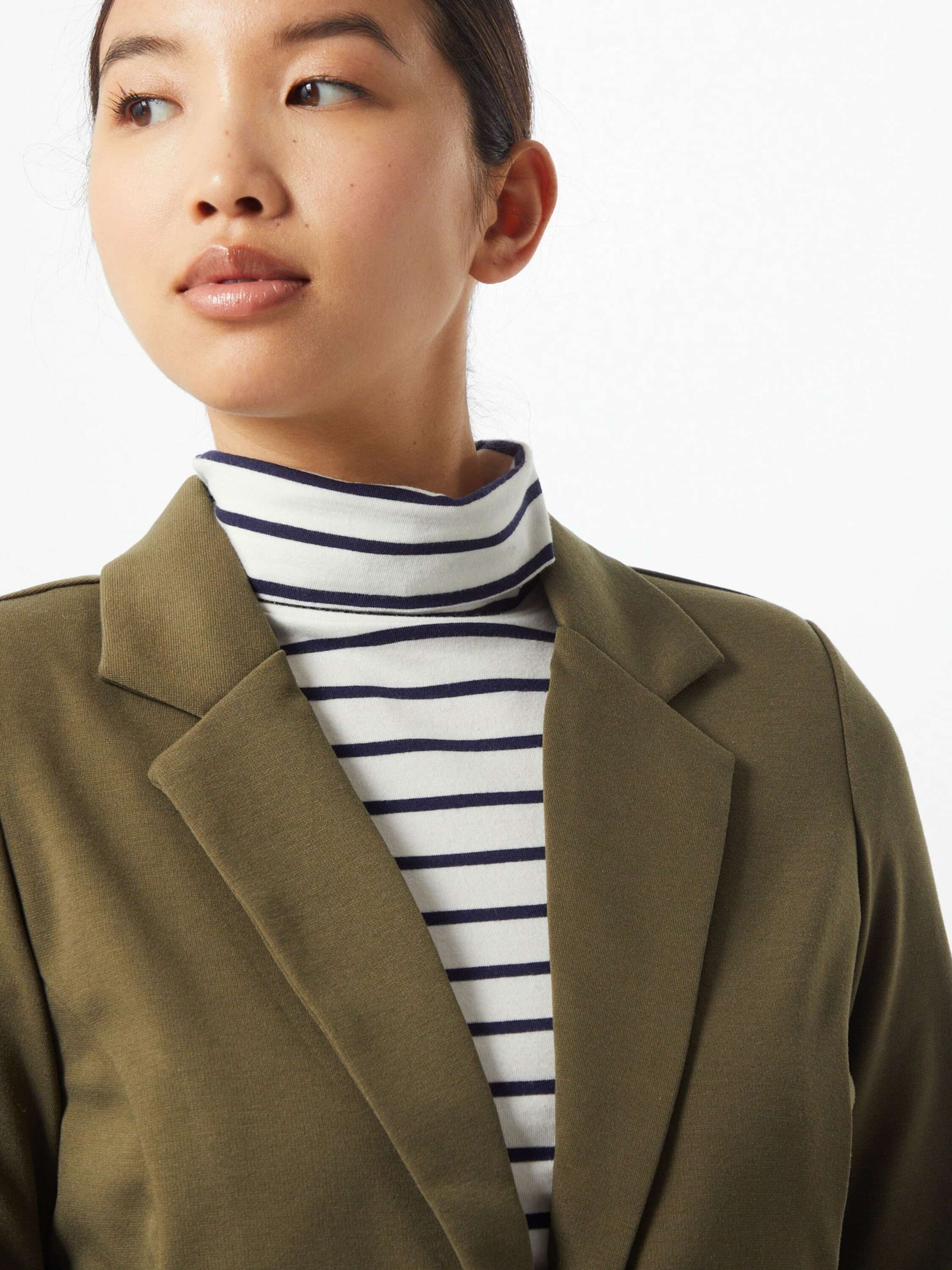 Ichi Sweatblazer Kate (1-tlg) Plain/ohne Details